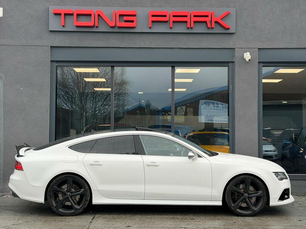 Audi RS7 Hatchback 4.0 Tfsi V8 Sportback Tiptronic Quattro White #6
