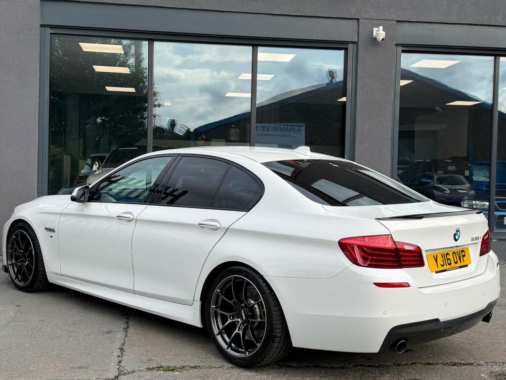 BMW 5 Series 3.0 535I M Sport Euro 6 Ss White #6