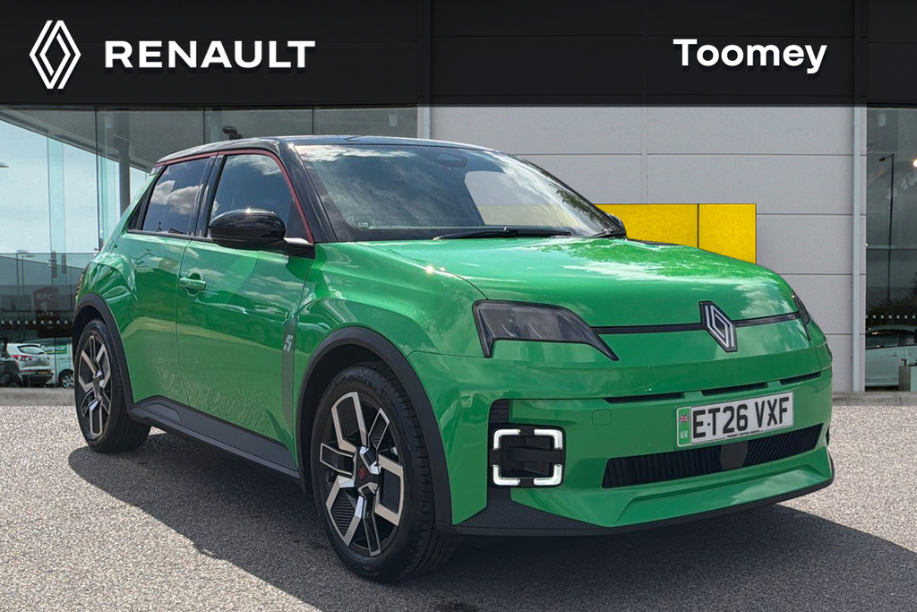 Renault 5 E-Tech Comfort Range 52Kwh Techno Plus Hatchback Elec Green