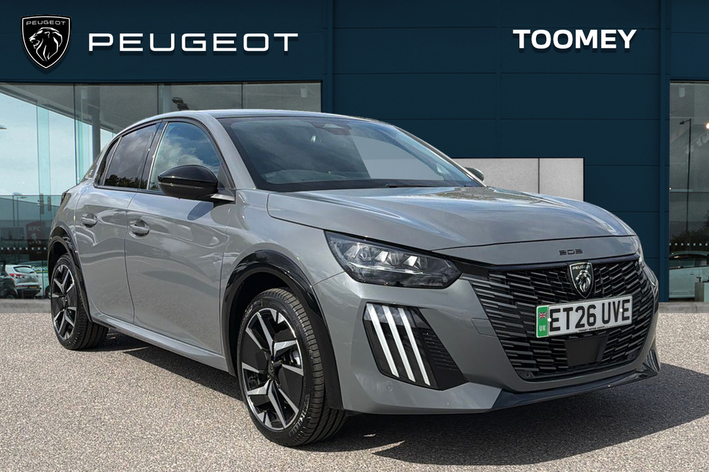 Peugeot e-208 51Kwh Gt Hatchback Grey