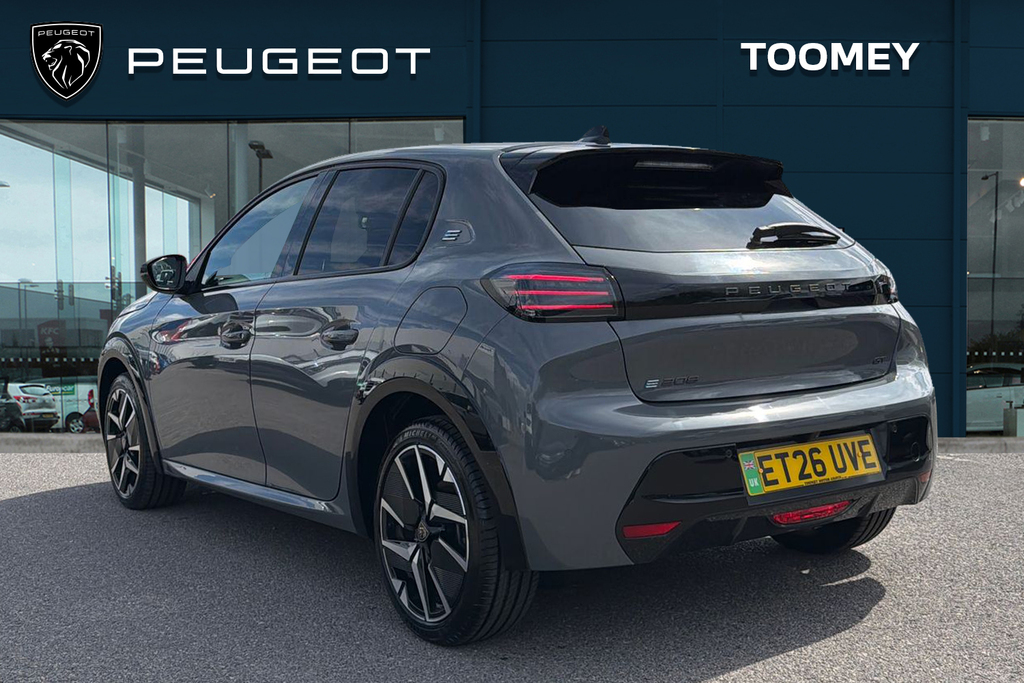 Peugeot e-208 51Kwh Gt Hatchback Grey #3