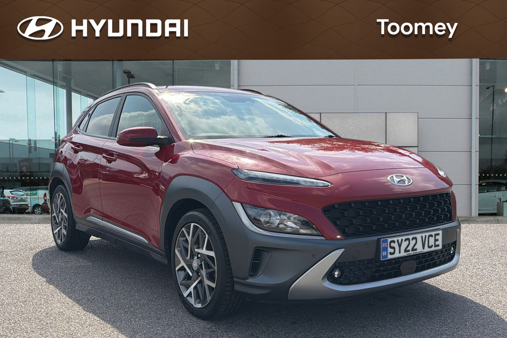 Hyundai Kona 1.6 H Gdi Premium Suv Hybrid Dct Euro 6 Red