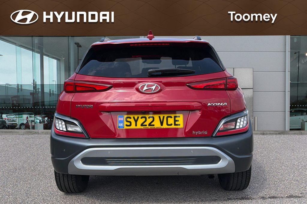 Hyundai Kona 1.6 H Gdi Premium Suv Hybrid Dct Euro 6 SY22VCE Red #6