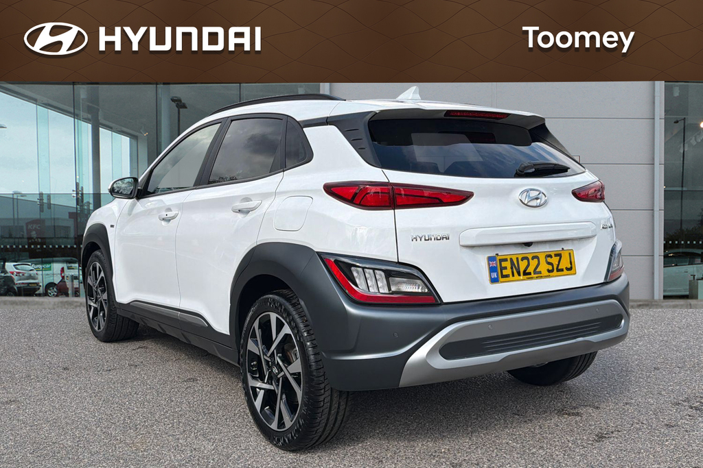Hyundai Kona 1.0 T Gdi Mhev Premium Suv Hybrid Manua White #3