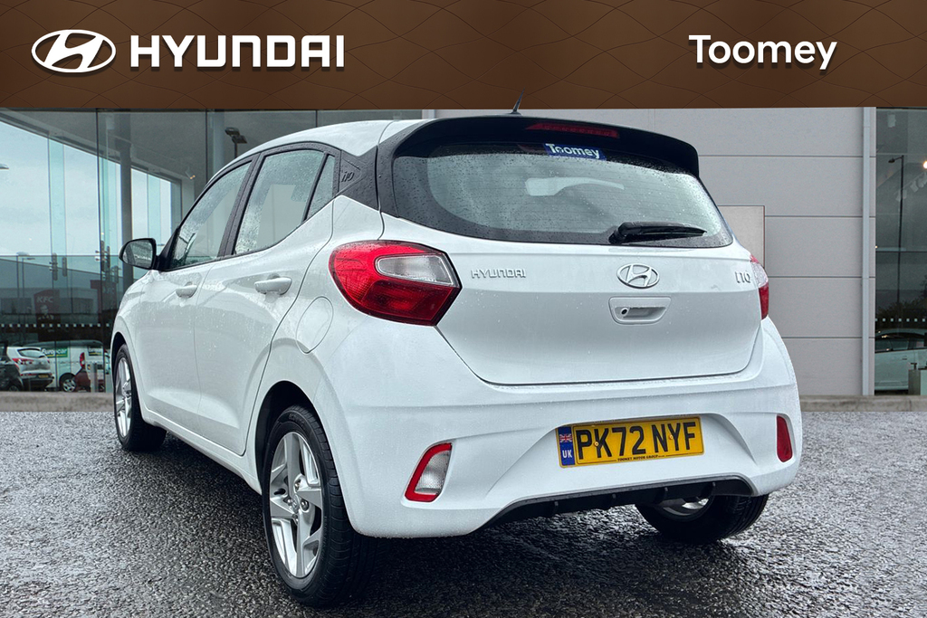 Hyundai I10 1.0 Se Connect Hatchback Euro 6 S White #3