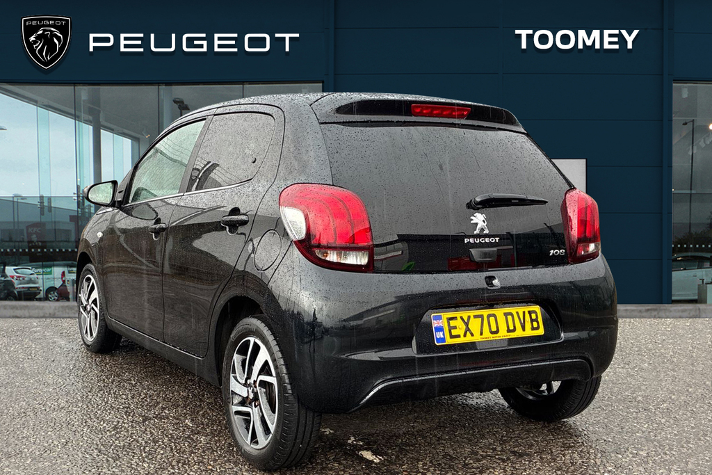 Peugeot 108 1.0 Allure Hatchback Euro 6 Ss Black #3