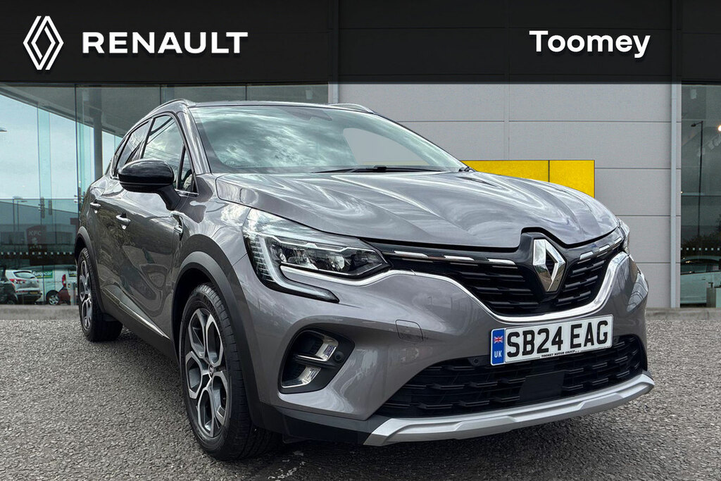 Renault Captur 1.6 E Tech Techno Suv Hybrid Euro Grey