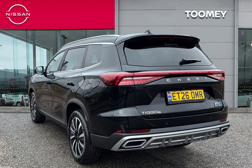 Chery Tiggo 8 1.5T 18.4Kwh Aspire Suv Plug In Hybrid Black #3