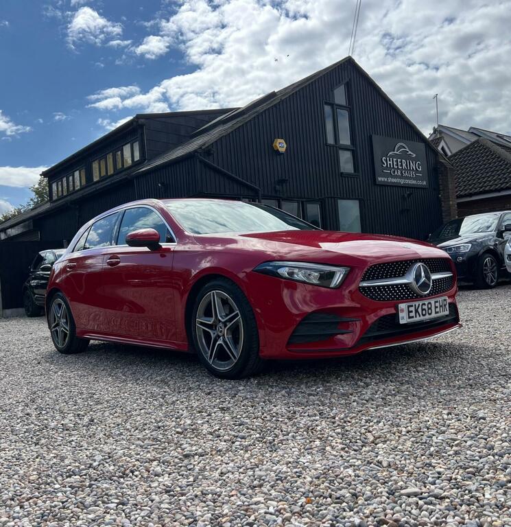 Mercedes-Benz A Class 1.5 A180d Amg Line Premium 7G-dct Euro 6 Ss 5 Red