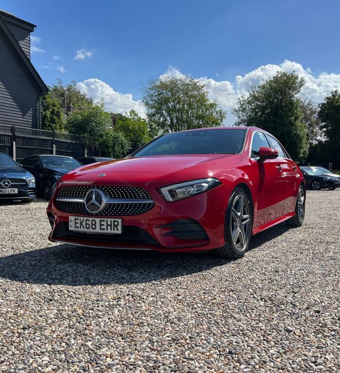 Mercedes-Benz A Class 1.5 A180d Amg Line Premium 7G-dct Euro 6 Ss 5 Red #2