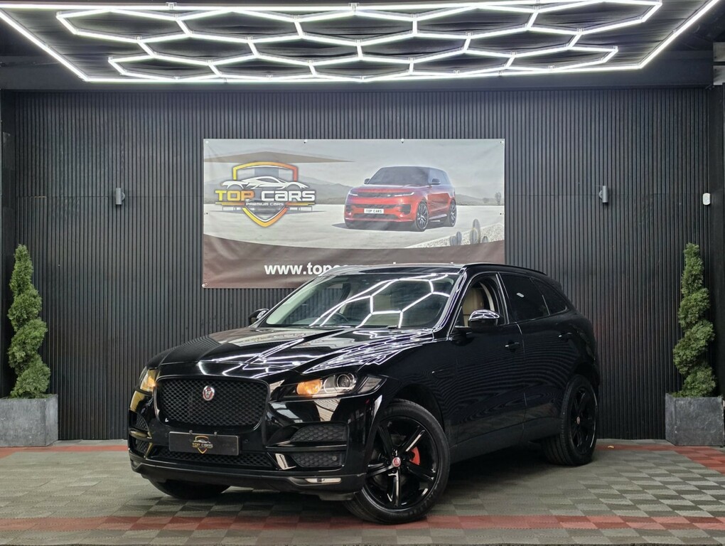 Jaguar F-Pace Suv 2.0 D240 Prestige 2017 Black #2