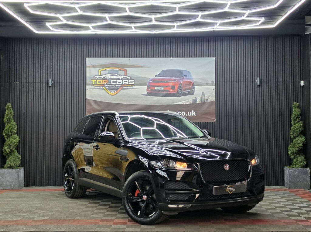 Jaguar F-Pace Suv 2.0 D240 Prestige 2017 Black