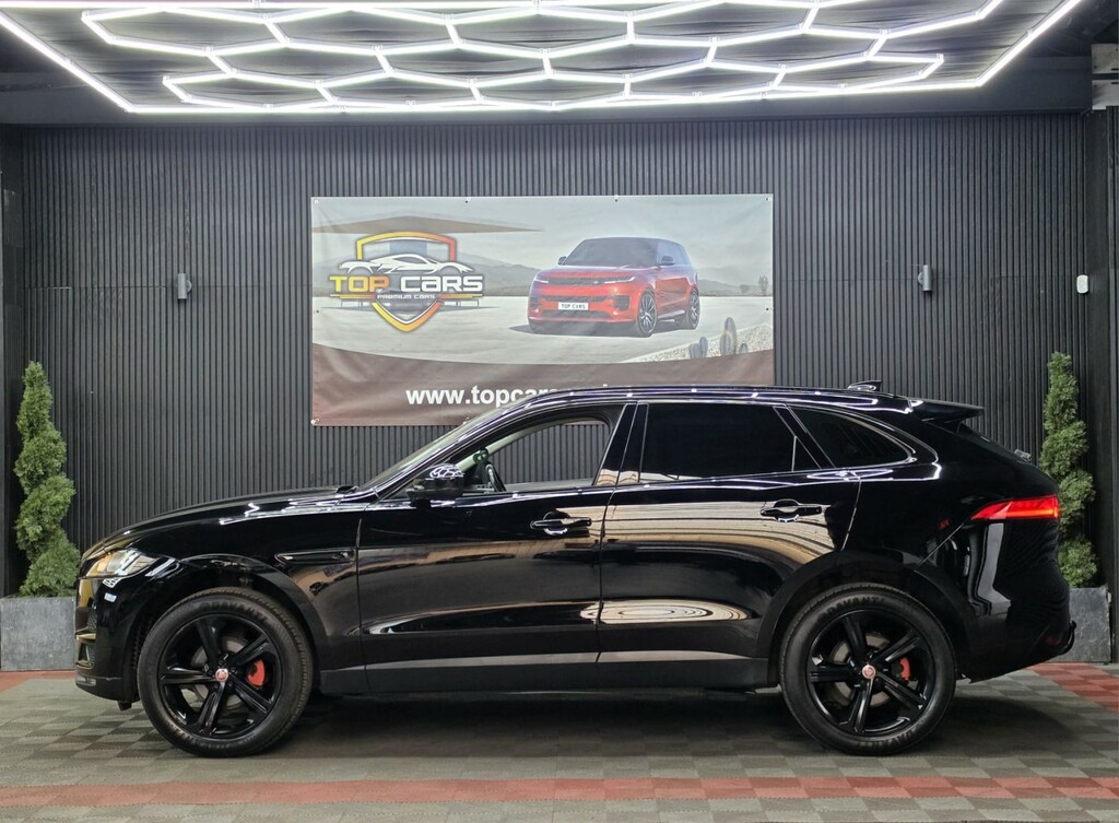 Jaguar F-Pace Suv 2.0 D240 Prestige 2017 Black #3