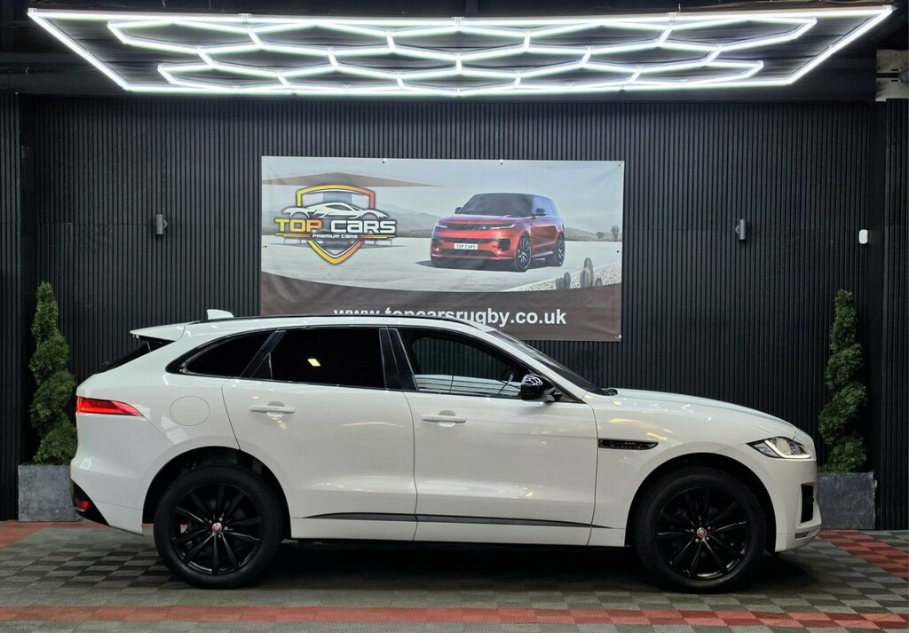 Jaguar F-Pace 2.0 D180 R-sport White #3