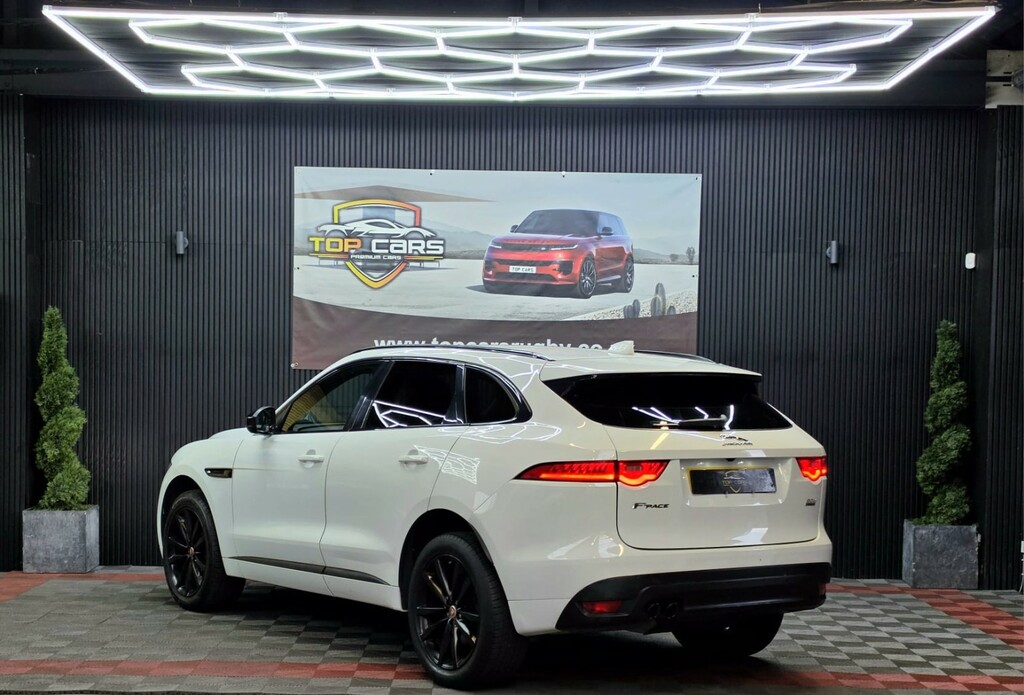 Jaguar F-Pace 2.0 D180 R-sport White #5