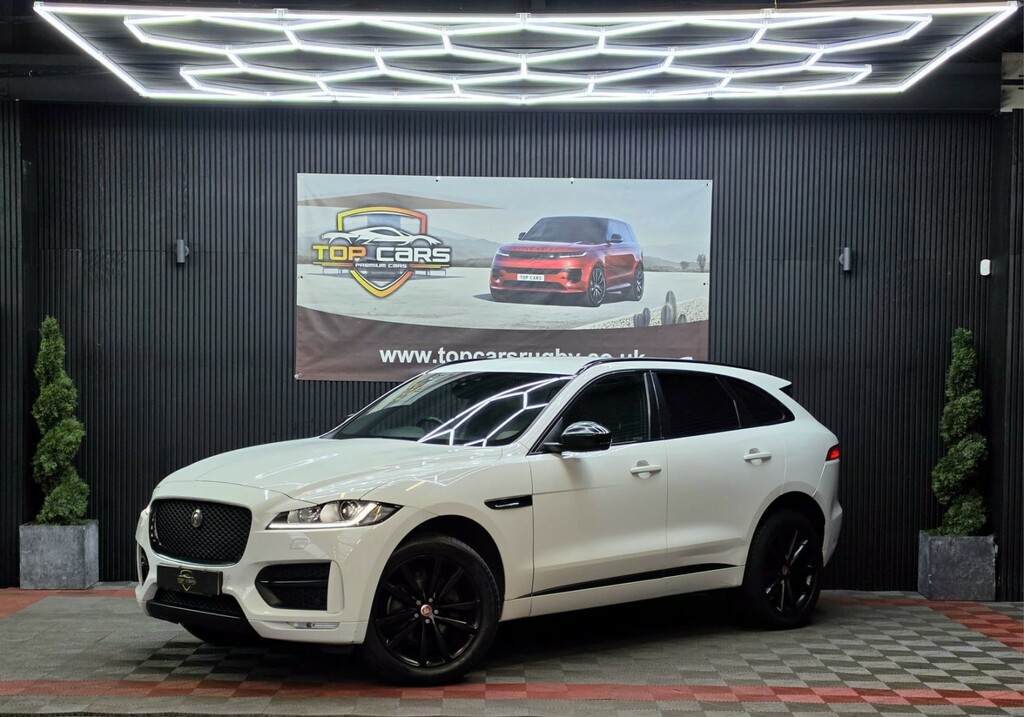 Jaguar F-Pace 2.0 D180 R-sport White #2