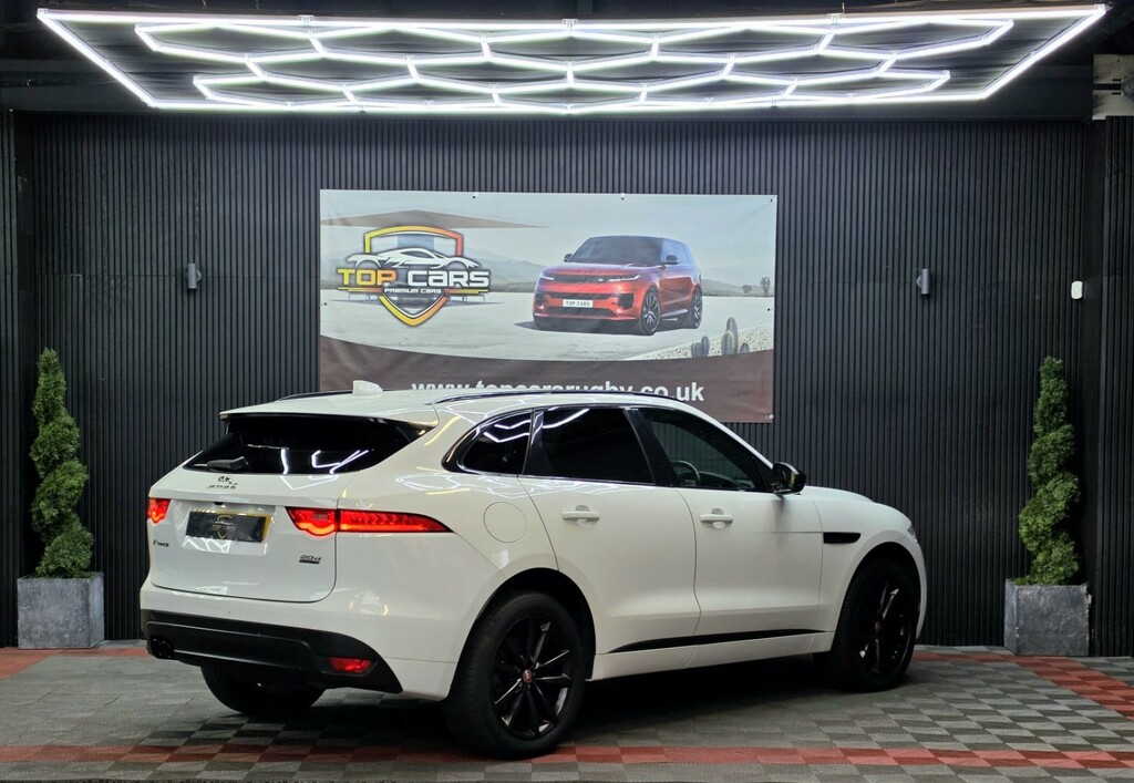 Jaguar F-Pace 2.0 D180 R-sport White #6