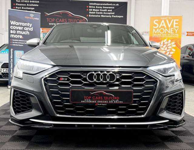 Audi S3 Saloon 2.0 Tfsi S Tronic Quattro Euro 6 Ss Grey