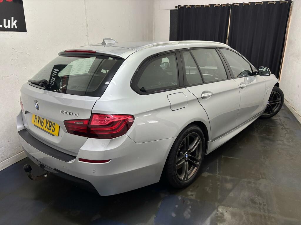 BMW 5 Series 530D M Sport Silver #2