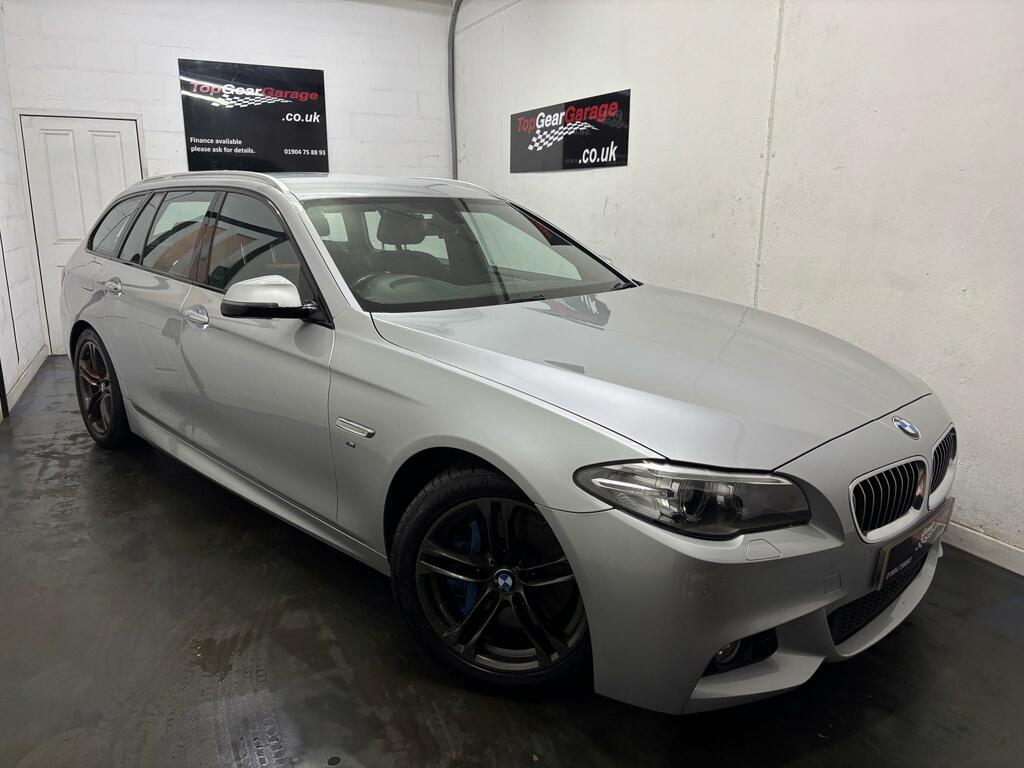 BMW 5 Series 530D M Sport Silver