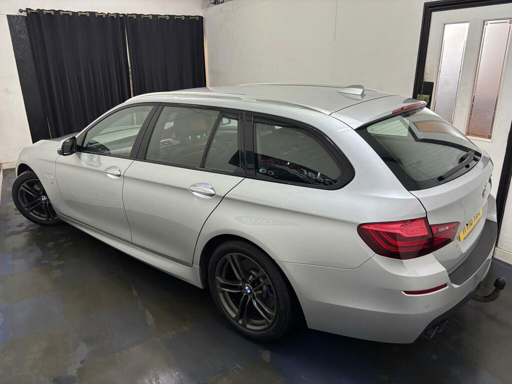 BMW 5 Series 530D M Sport Silver #4