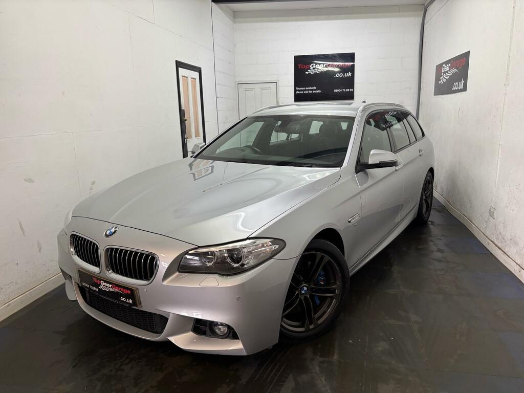 BMW 5 Series 530D M Sport Silver #3