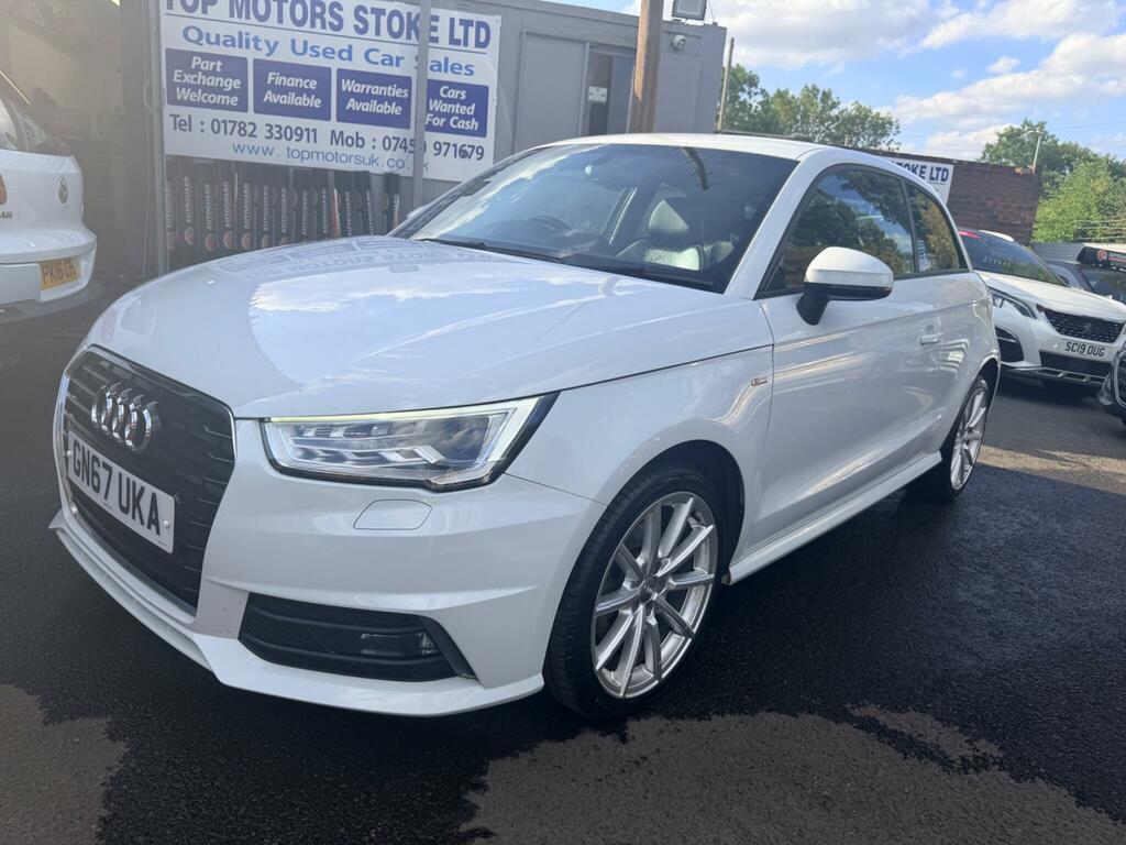 Audi A1 1.4 Tfsi S Line Euro 6 Ss GN67UKA White #3