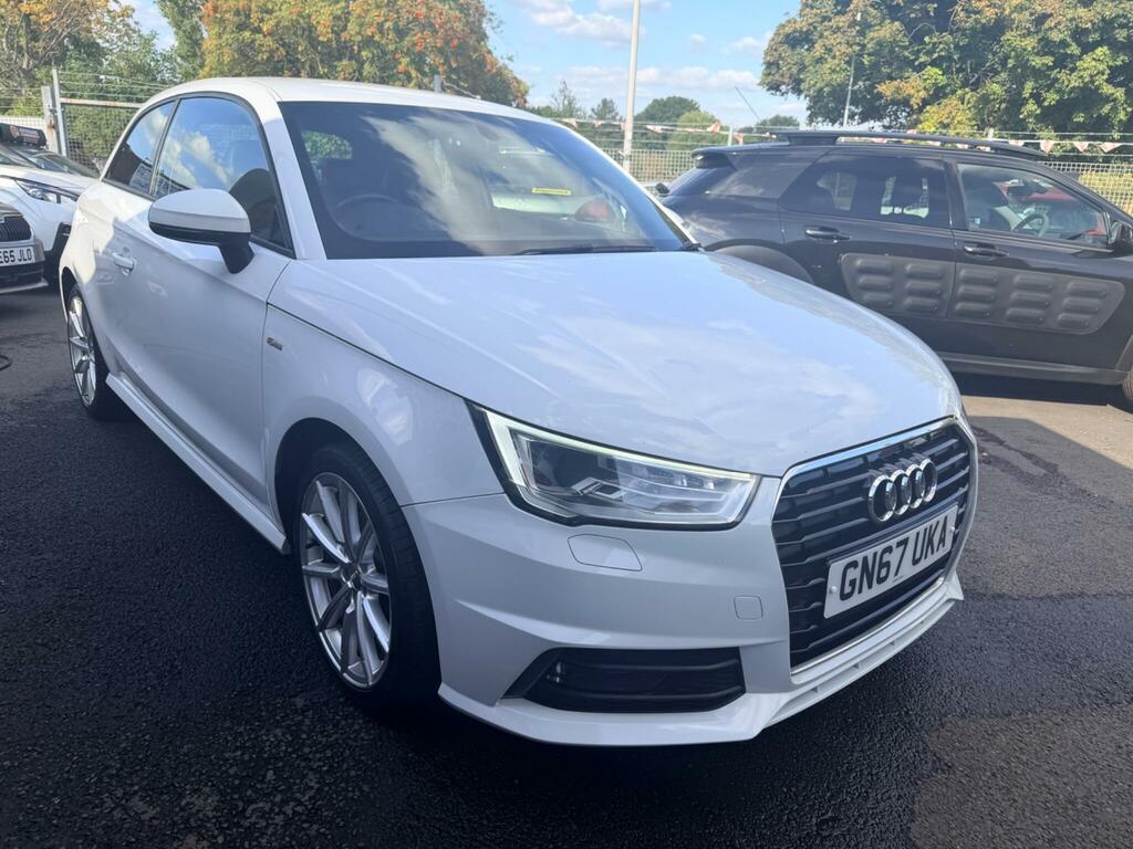 Audi A1 1.4 Tfsi S Line Euro 6 Ss GN67UKA White #6