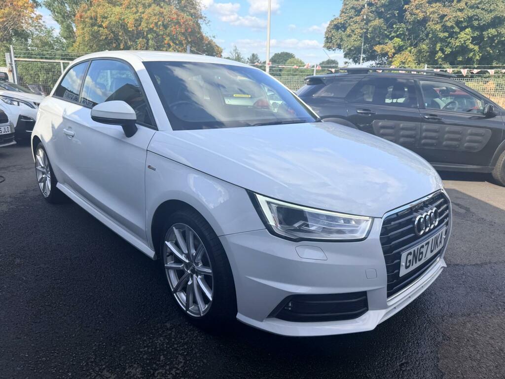 Audi A1 1.4 Tfsi S Line Euro 6 Ss GN67UKA White #5