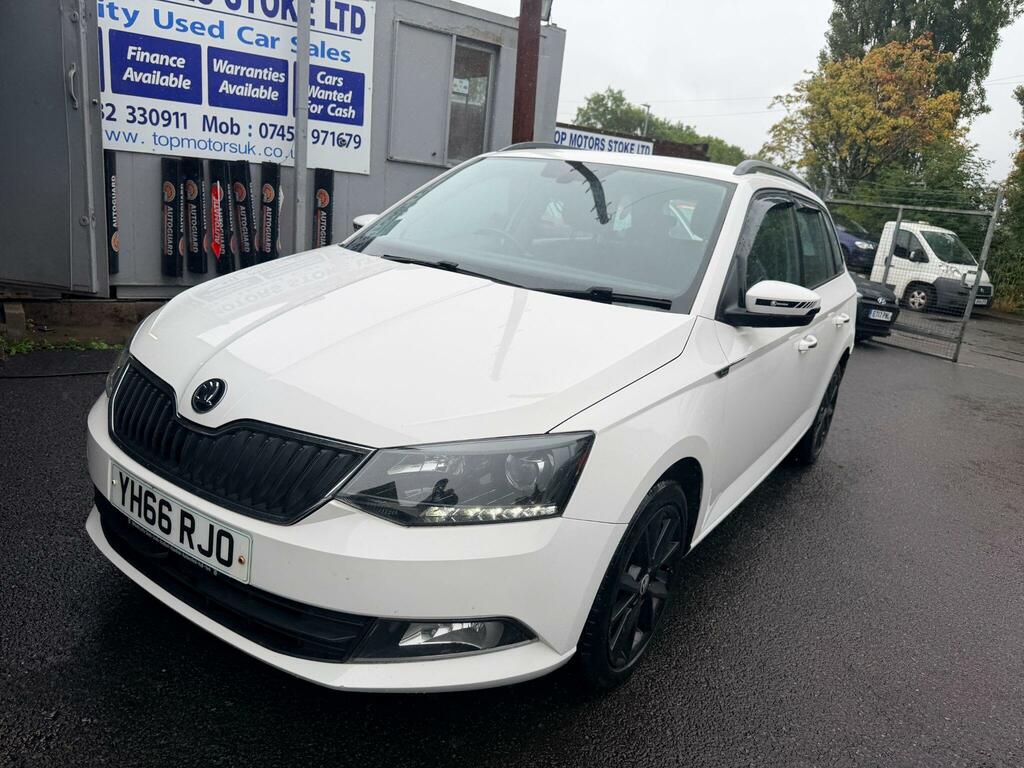 Skoda Fabia 1.2 Tsi Se L Dsg Euro 6 Ss White #3