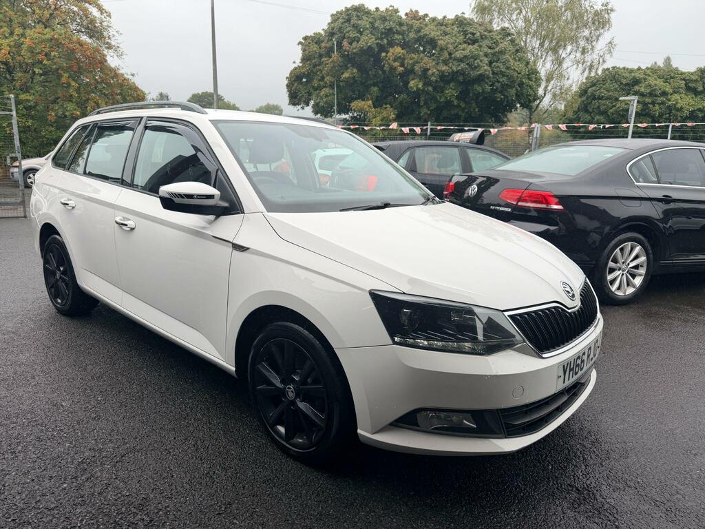 Skoda Fabia 1.2 Tsi Se L Dsg Euro 6 Ss White #5