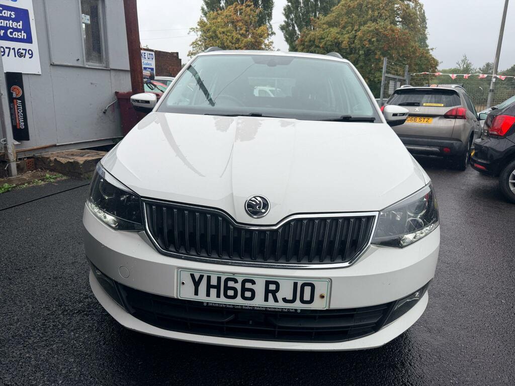 Skoda Fabia 1.2 Tsi Se L Dsg Euro 6 Ss White #2