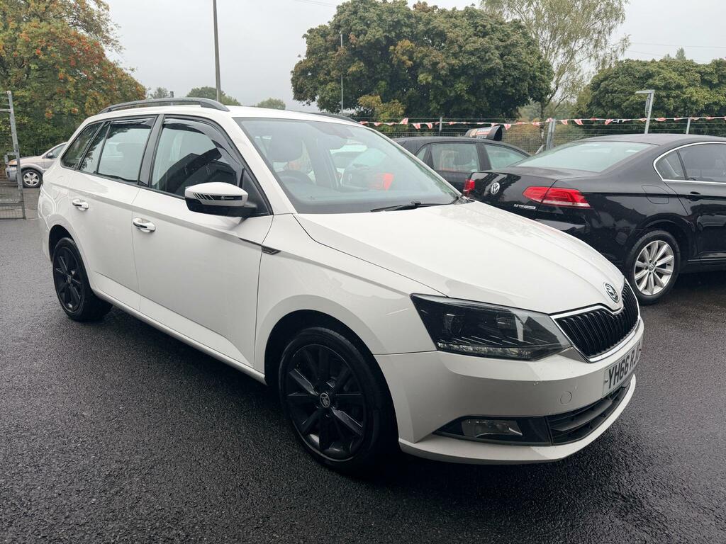 Skoda Fabia 1.2 Tsi Se L Dsg Euro 6 Ss White