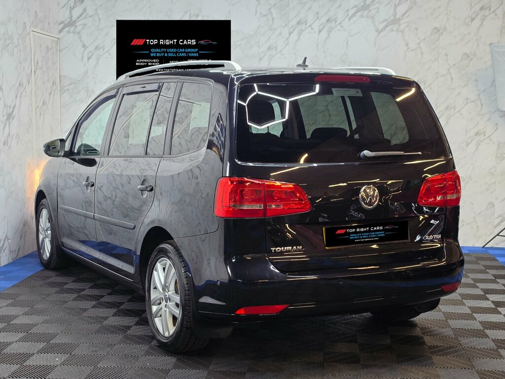 Volkswagen Touran 2.0 Tdi Bluemotion Tech Se Mpv Dsg Ss 1 Black #5