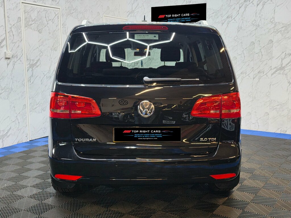 Volkswagen Touran 2.0 Tdi Bluemotion Tech Se Mpv Dsg Ss 1 Black #4