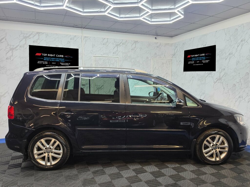 Volkswagen Touran 2.0 Tdi Bluemotion Tech Se Mpv Dsg Ss 1 Black #6
