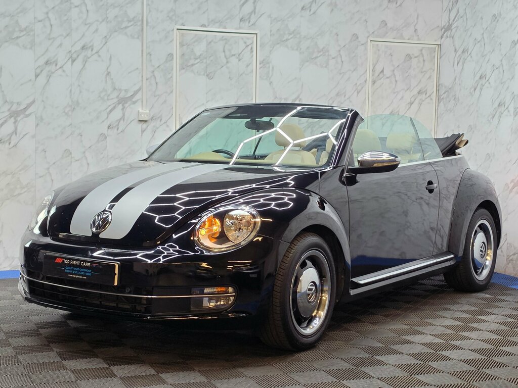 Volkswagen Beetle 1.2 Tsi Bluemotion Tech Design Cabriolet Petro Black #2
