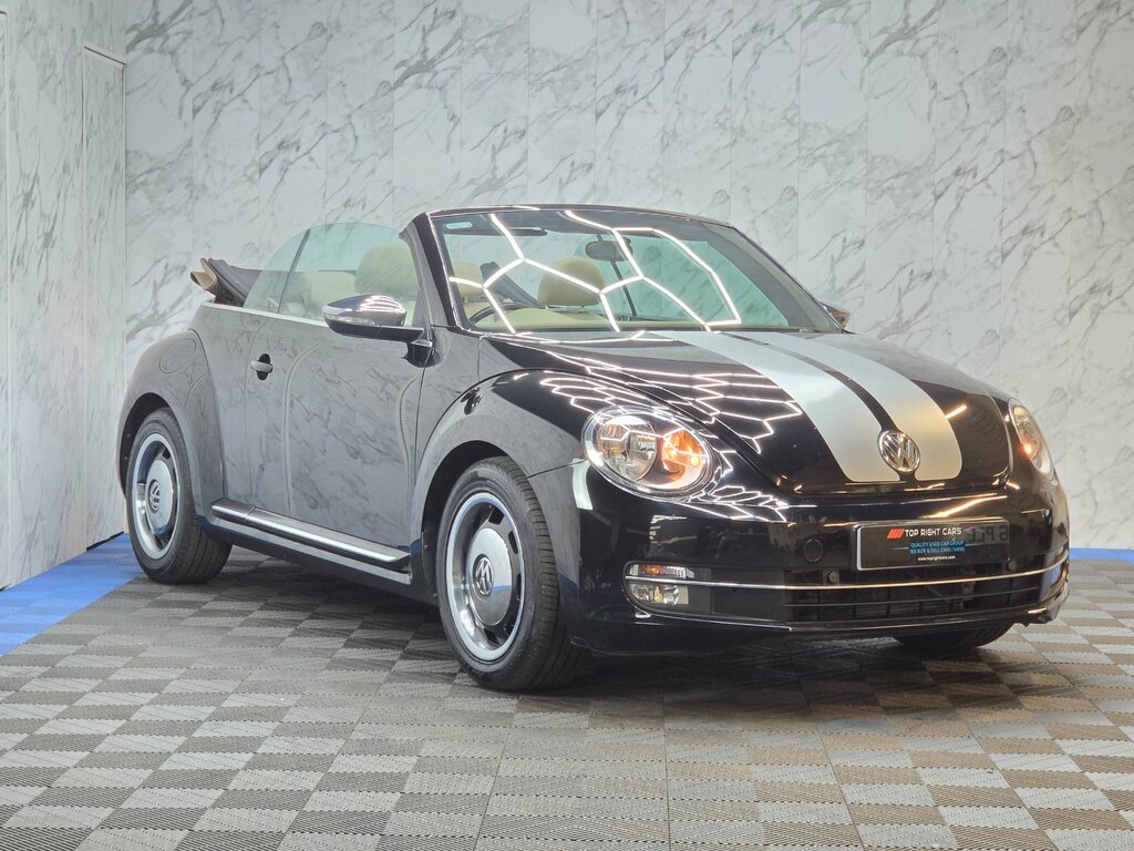Volkswagen Beetle 1.2 Tsi Bluemotion Tech Design Cabriolet Petro Black