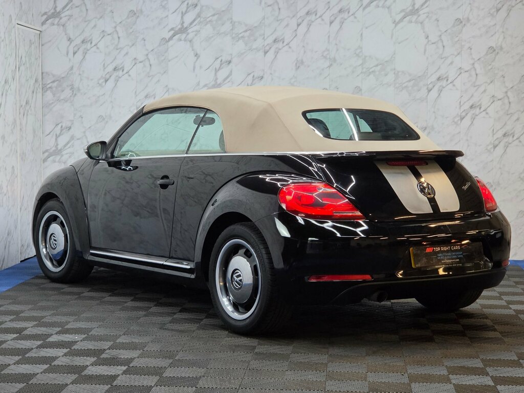 Volkswagen Beetle 1.2 Tsi Bluemotion Tech Design Cabriolet Petro Black #4