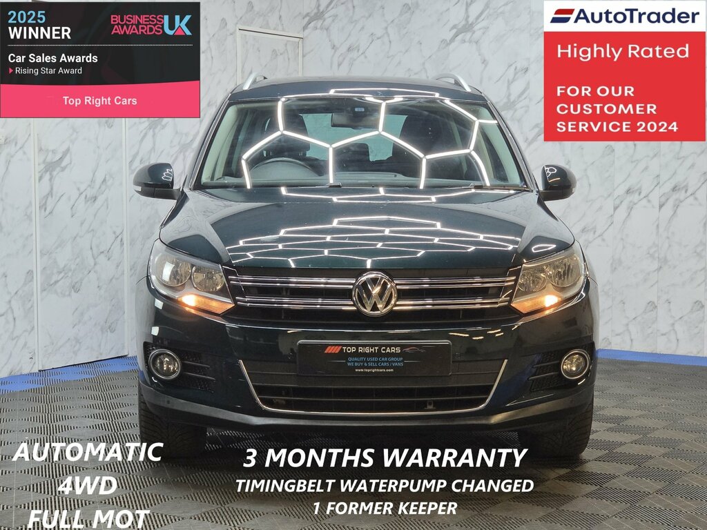 Volkswagen Tiguan 2.0 Tdi Bluemotion Tech Match Suv Dsg 4Wd Ss SO14NCA Green #2