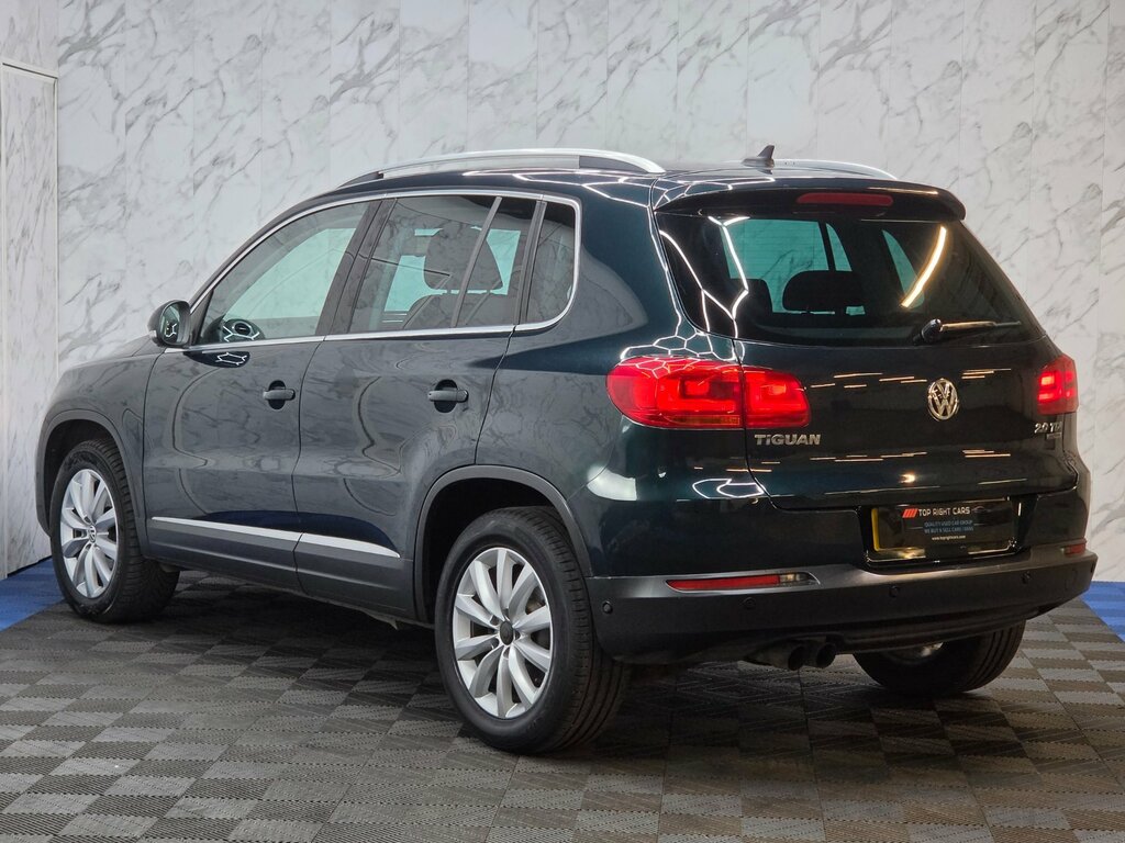 Volkswagen Tiguan 2.0 Tdi Bluemotion Tech Match Suv Dsg 4Wd Ss SO14NCA Green #5