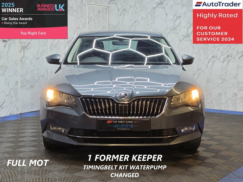 Skoda Superb 2.0 Tdi Se Technology Hatchback Euro 6 Ss Grey #2