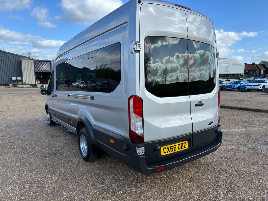 Ford Transit Custom 460 Hdt Trend L4 H3 18 Seats CX66OBZ Silver #5