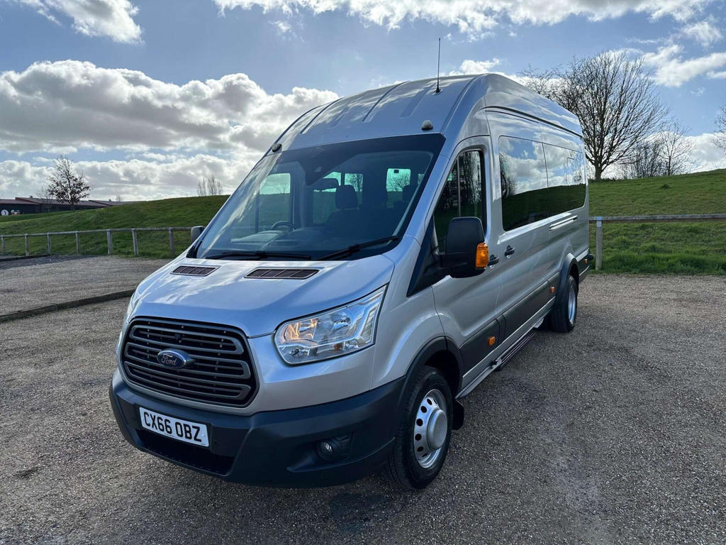 Ford Transit Custom 460 Hdt Trend L4 H3 18 Seats CX66OBZ Silver #3