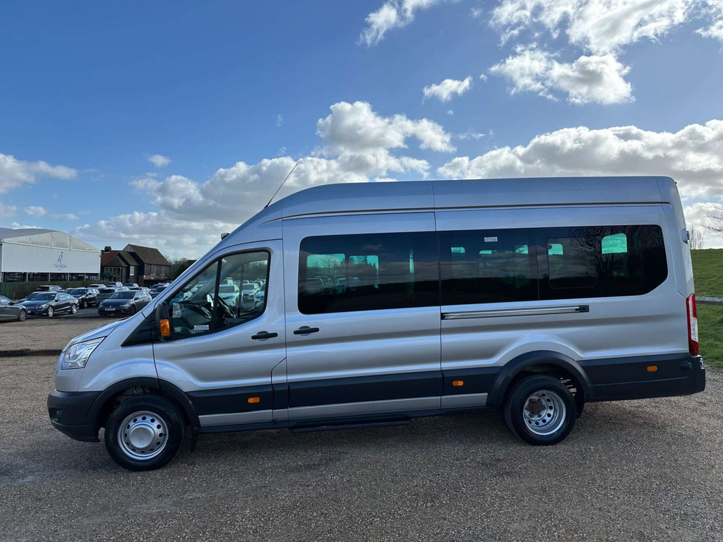 Ford Transit Custom 460 Hdt Trend L4 H3 18 Seats CX66OBZ Silver #4