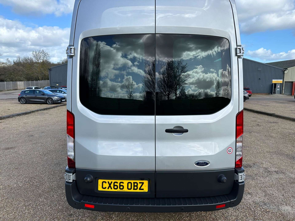 Ford Transit Custom 460 Hdt Trend L4 H3 18 Seats CX66OBZ Silver #6