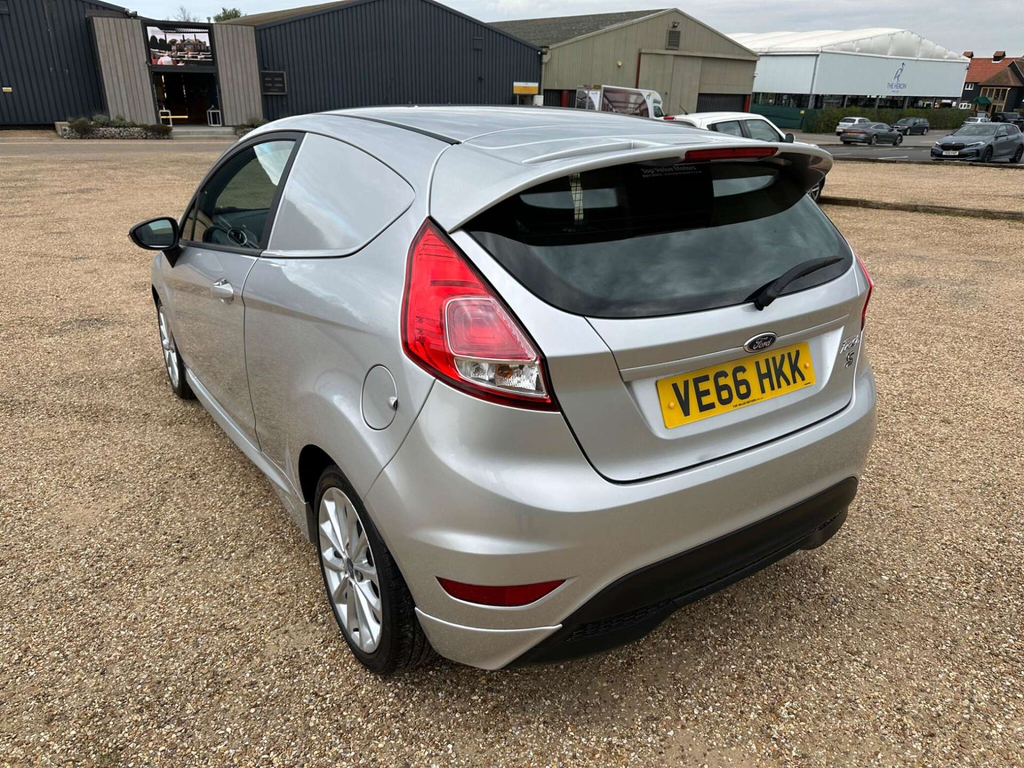 Ford Fiesta Sport Panel Van Silver #5