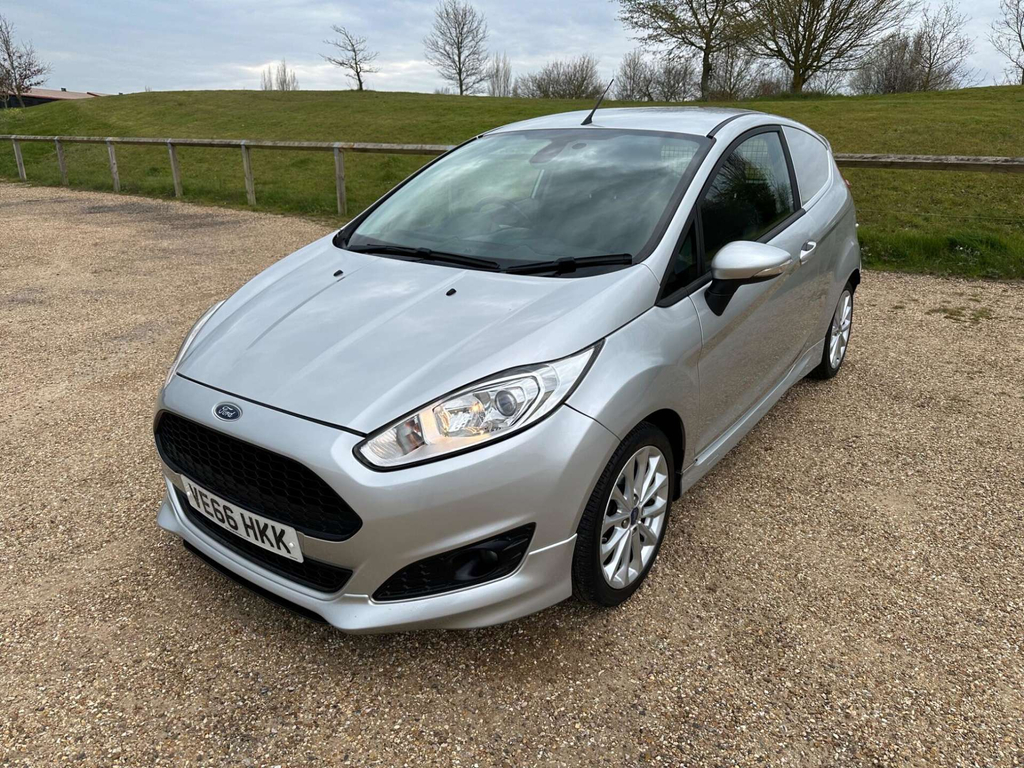 Ford Fiesta Sport Panel Van Silver #3