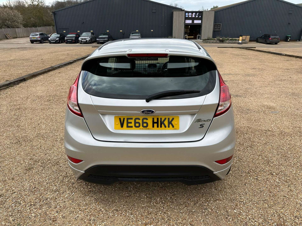 Ford Fiesta Sport Panel Van Silver #6