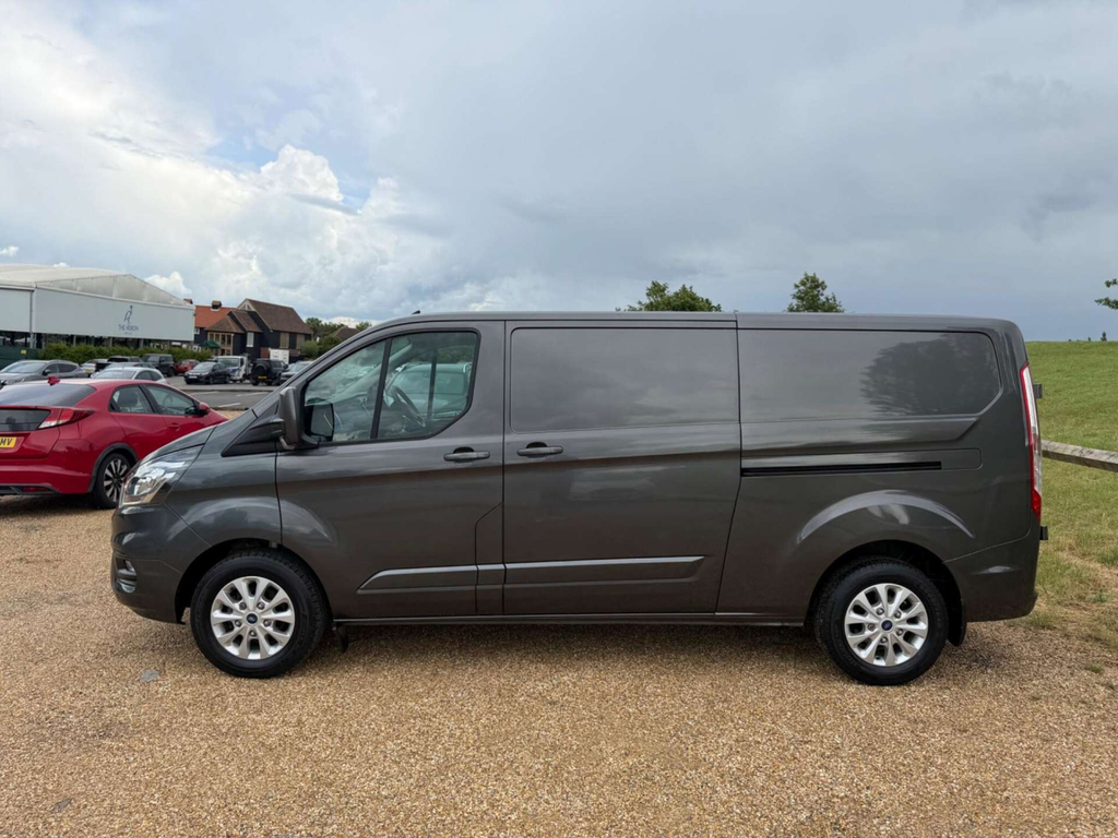 Ford Transit Custom 300 Ecoblue Limited L2 H1 Euro 6 Ss YP21NVD Grey #4